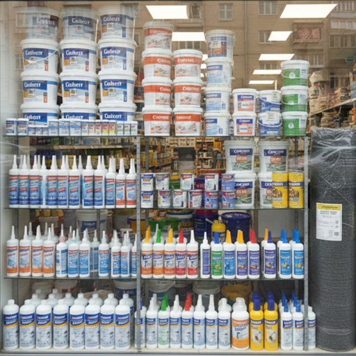 Можем предложить обширный ассортимент химии для строительства